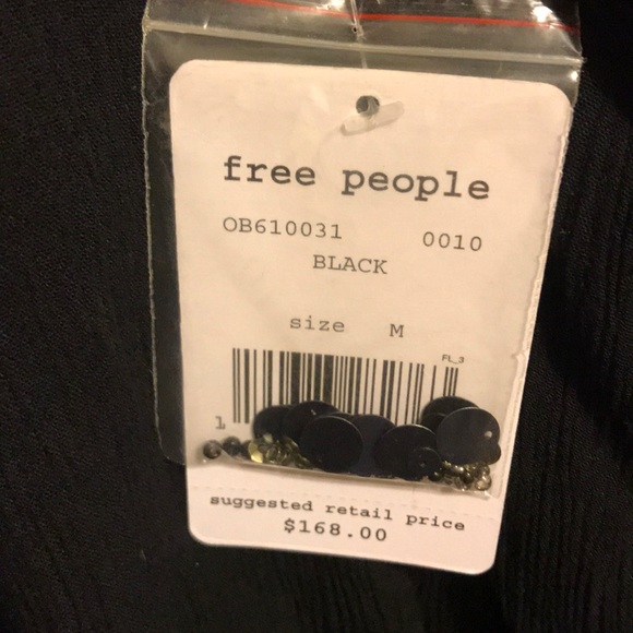 New FP All About You Embellished Cold Shoulder Top - Picture 6 of 7